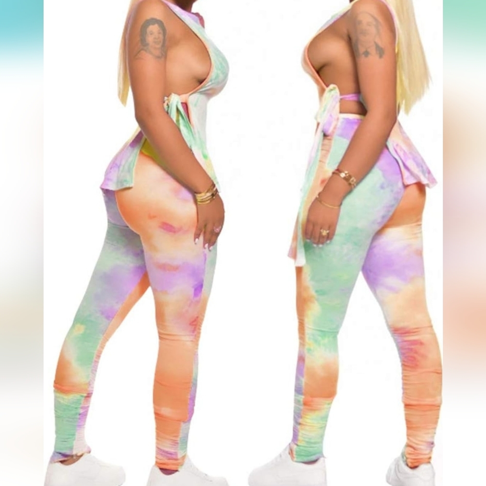 Tie-Dye Two Piece Set